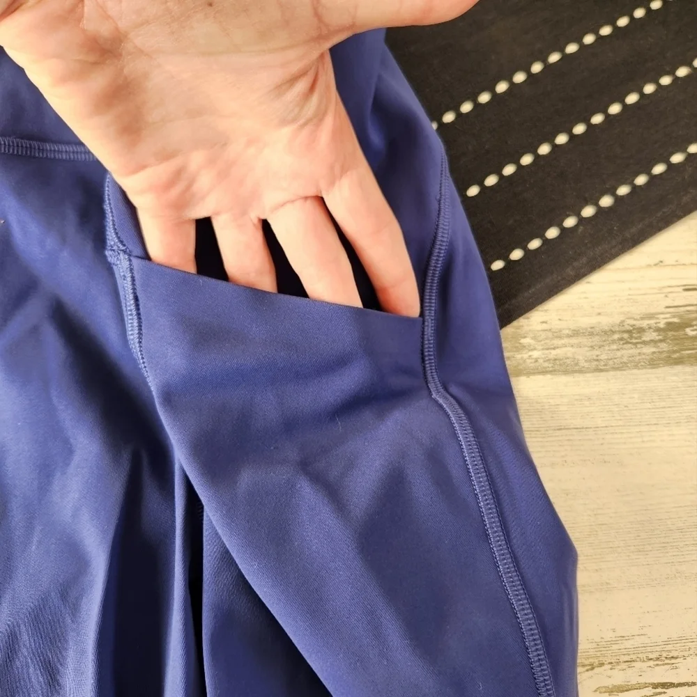 Lululemon Swift Speed High Rise Tight Leggings Psychic Blue Size 4